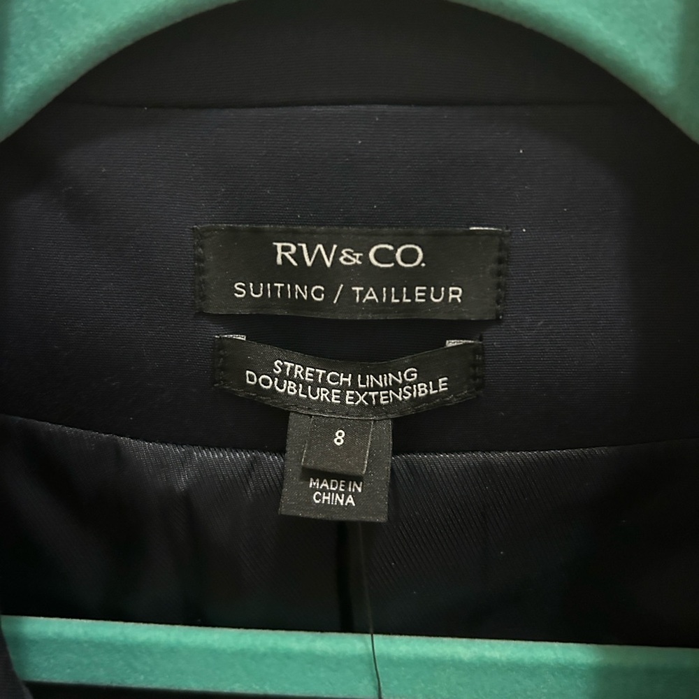 RW&CO. Midnight Blue Women's Blazer - Picture 2 of 16